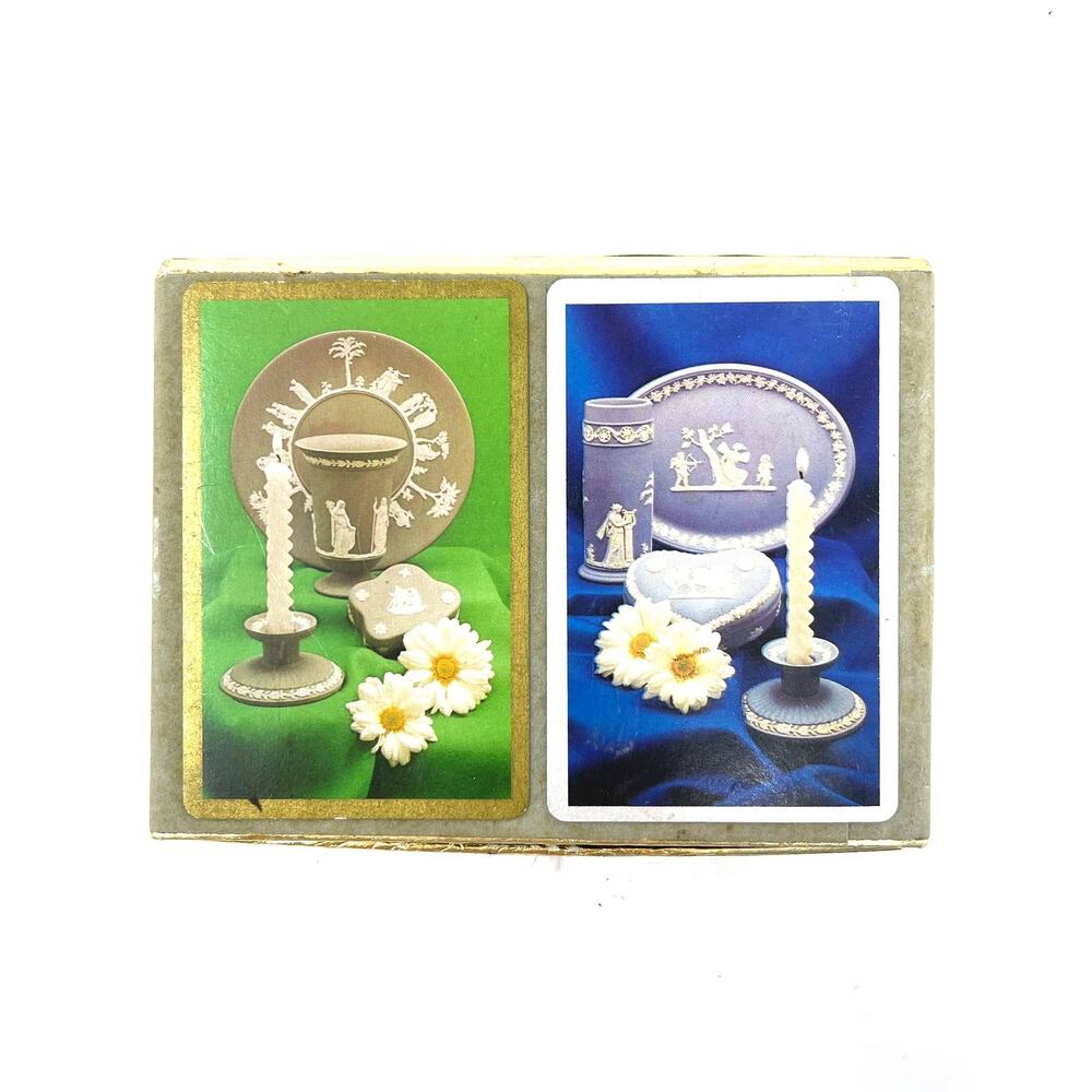 Congress Playing Cards Set Candle Plates